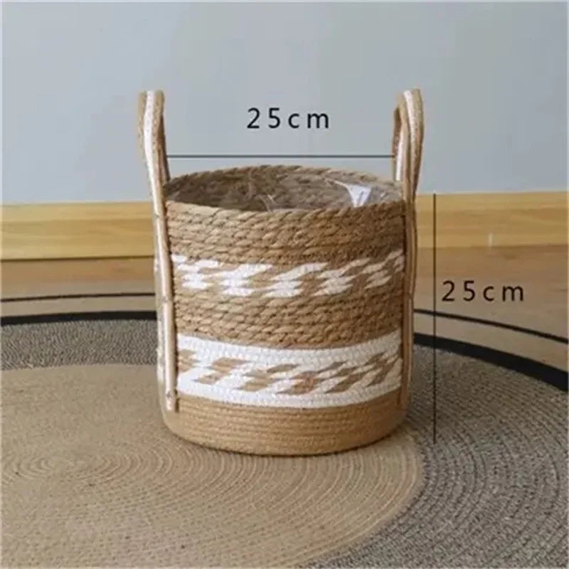Handwoven Seagrass Planter