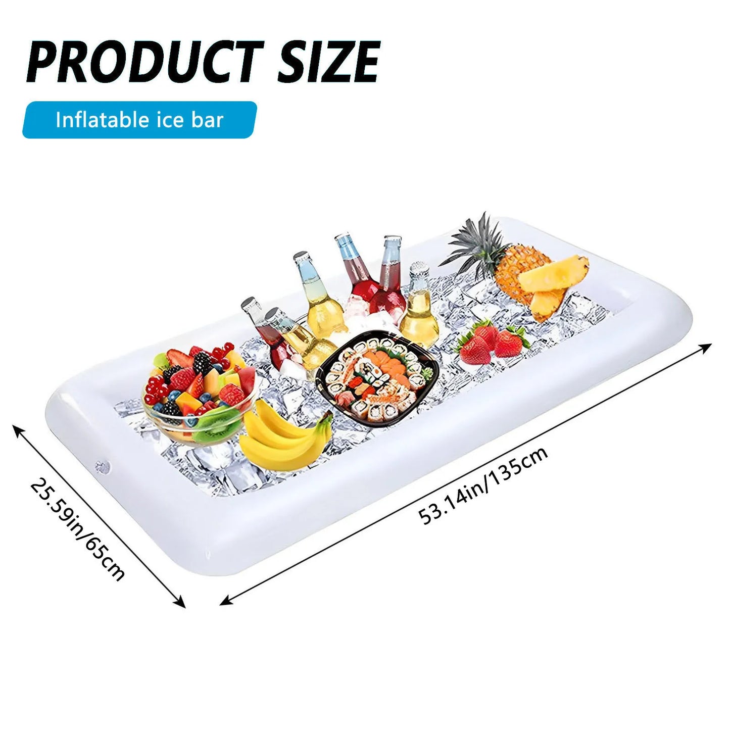 Inflatable Poolside Beverage Tray