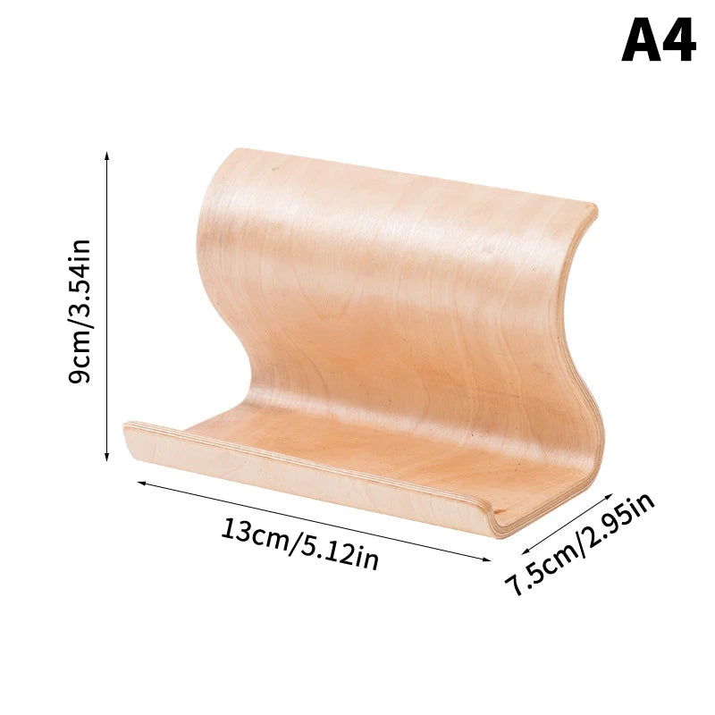 Multifunctional Solid Wood Desk Holder