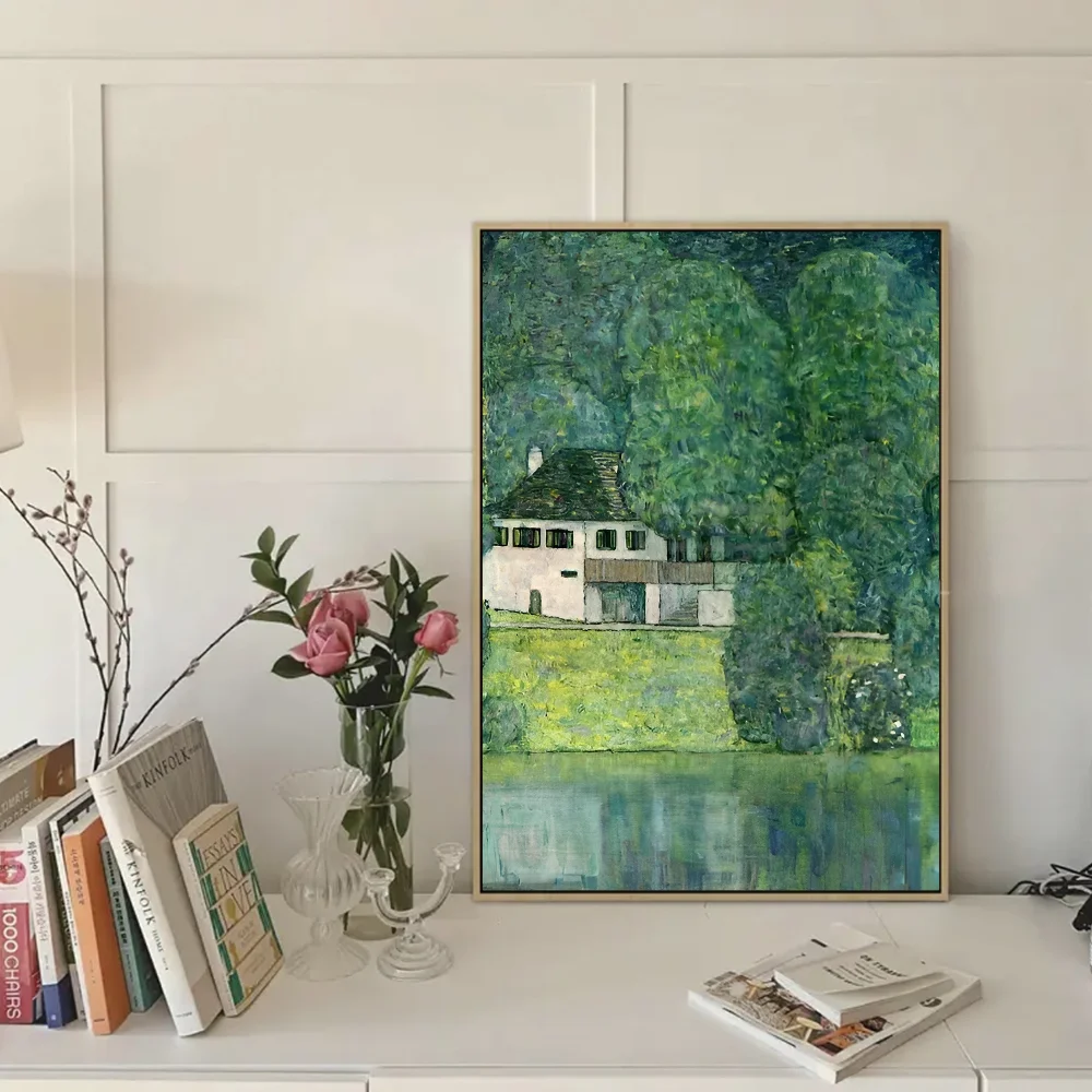 Klimt Symbolism Waterproof Sticker Poster