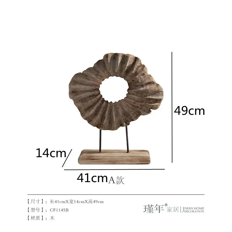 Handcrafted Premium Wooden Sculpture