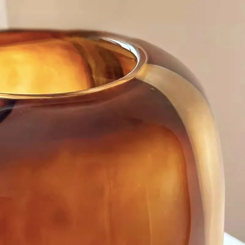 Luxurious Handcrafted Glass Vase