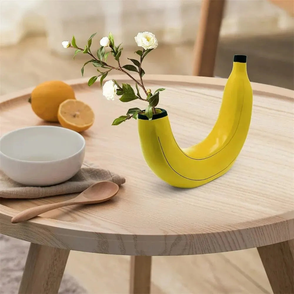 Cute Banana Shape Flower Vase