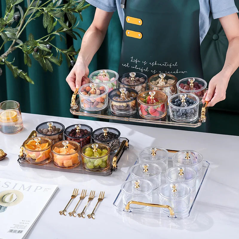 Clear Multifunctional Polypropylene Rectangular Tray