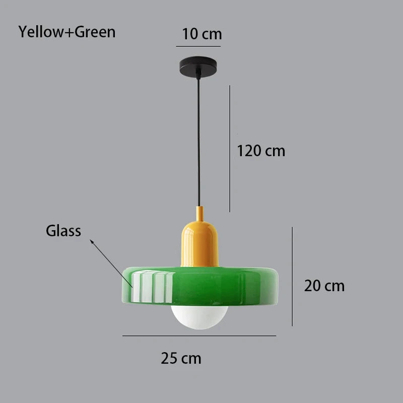 Crystal Glass Pendant Lamp