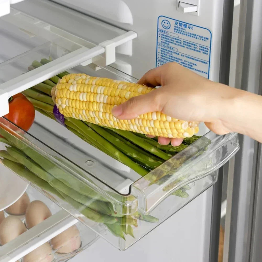 Fridge Drawer Organizer Transparent