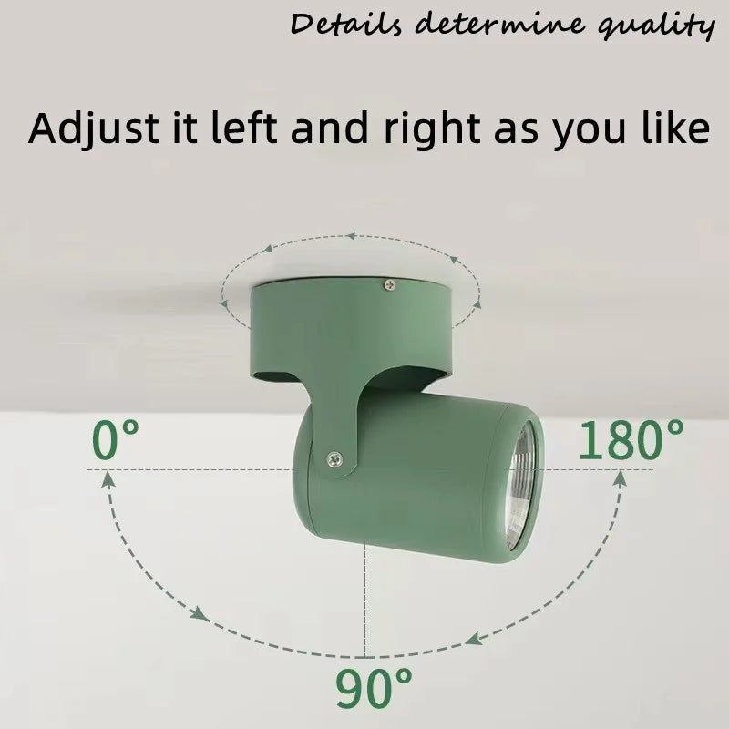 Dimmable Rotating Spotlight