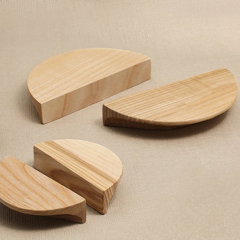 Premium Solid Wood Cabinet Handles