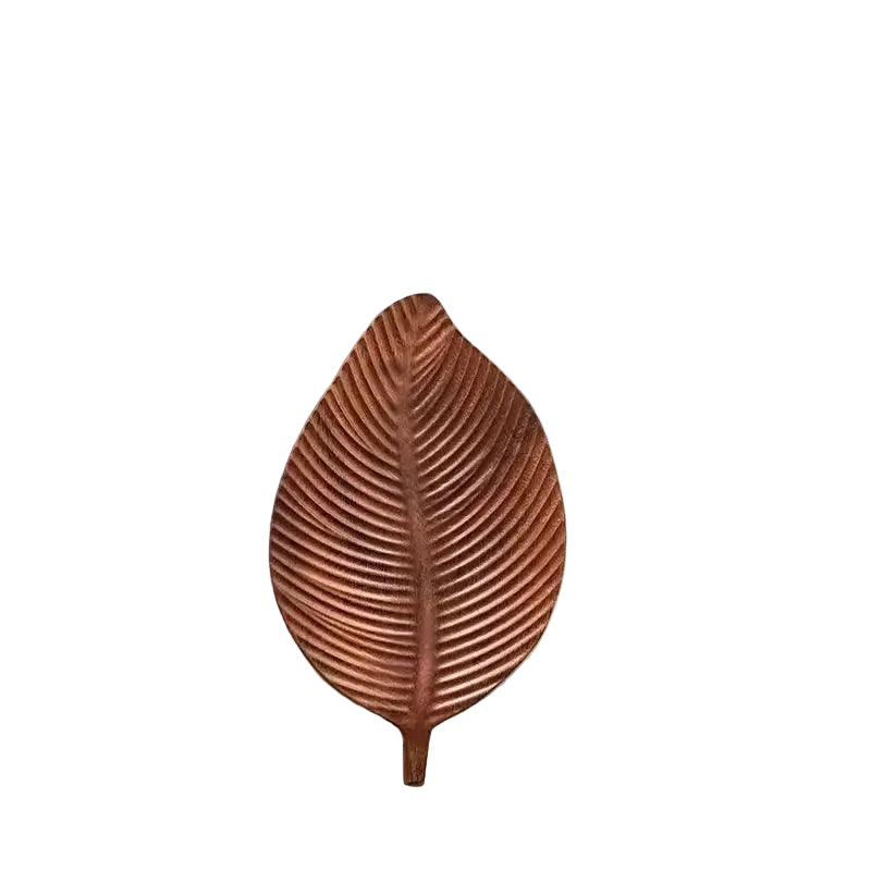 Eco Friendly Walnut Leaf Tray