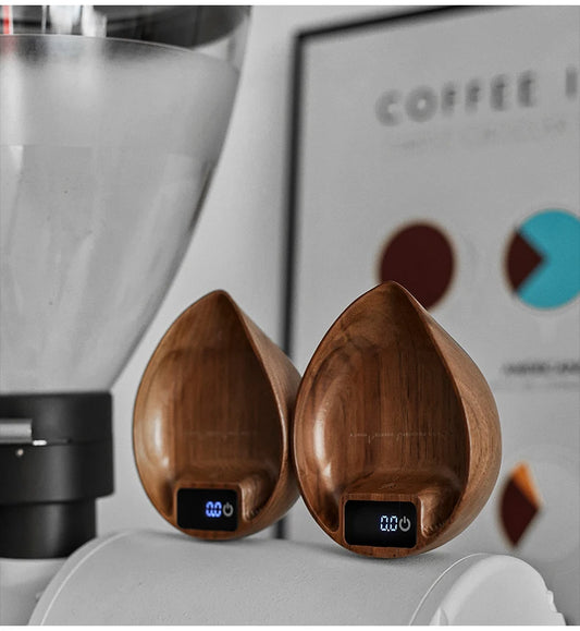 Walnut Electronic Coffee Bean Measuring Scale provides 0.1g espresso precision with a clear readout, boosting accuracy and flavor for great brews shop now.