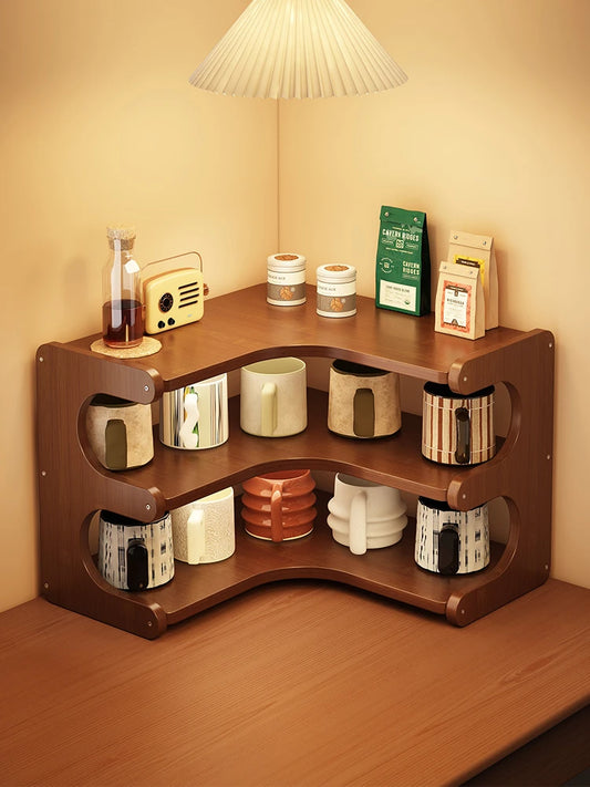Environmentally Friendly Multi-Layer Eco Desktop Organizer offers durable eco-friendly wood, versatile storage for any space, compact modern design; Shop now.