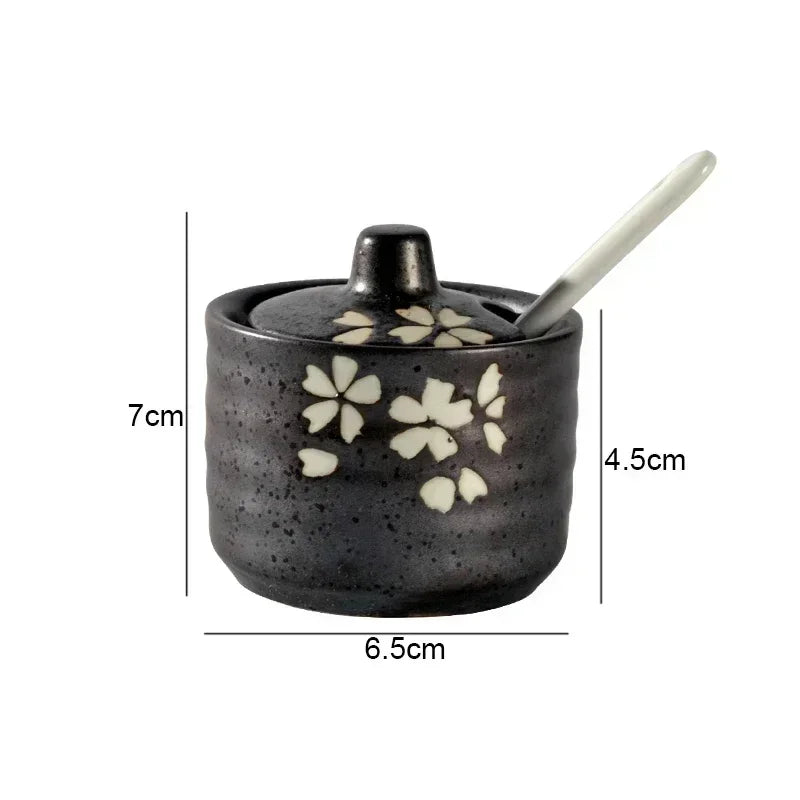 Multifunctional Ceramic Seasoning Jars
