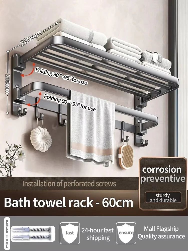 Corrosion Resistant Towel Rack