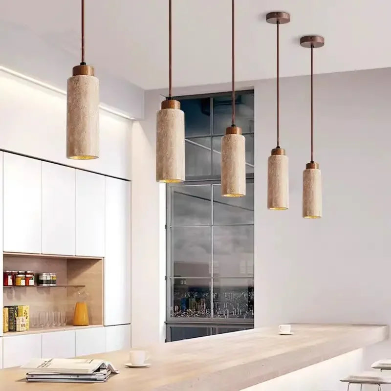 Travertine Chandelier