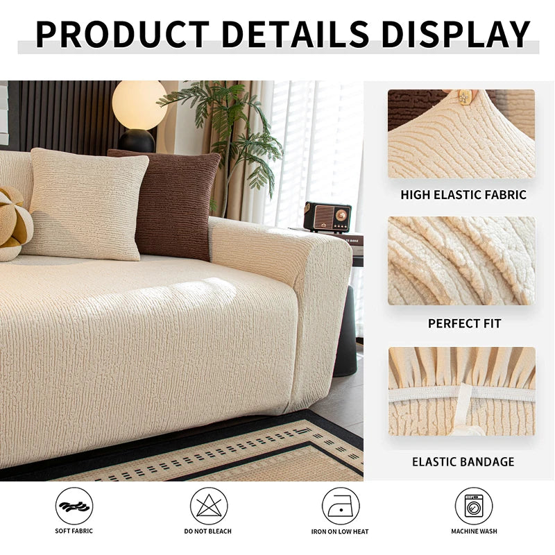 Non Slip Stretchable Sofa Cover
