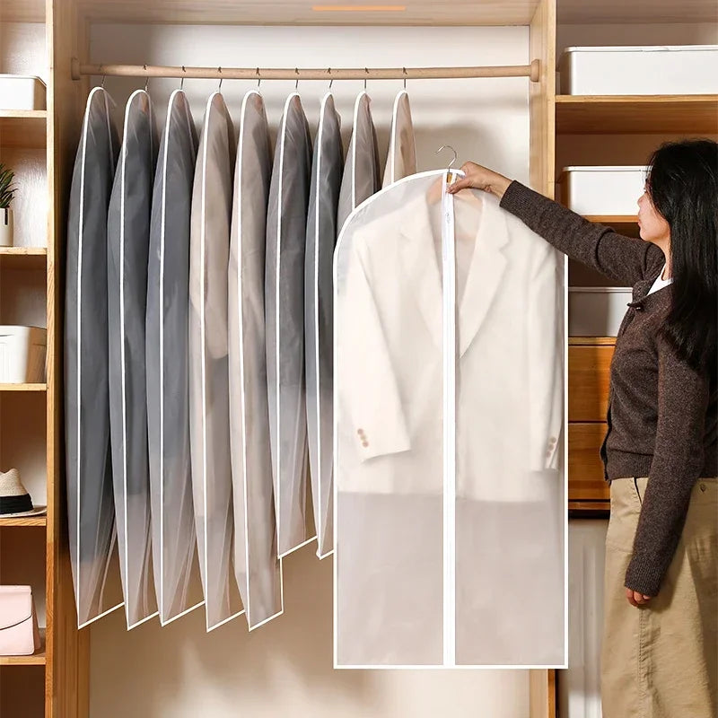 Clear Garment Bag Dustproof Storage