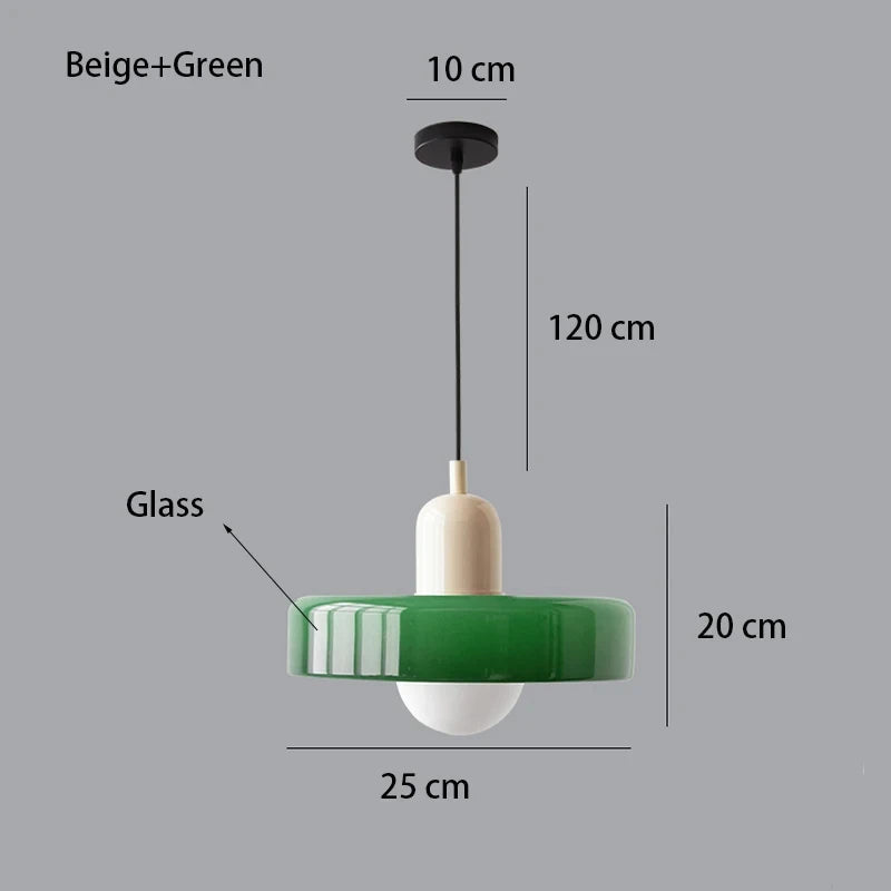 Crystal Glass Pendant Lamp