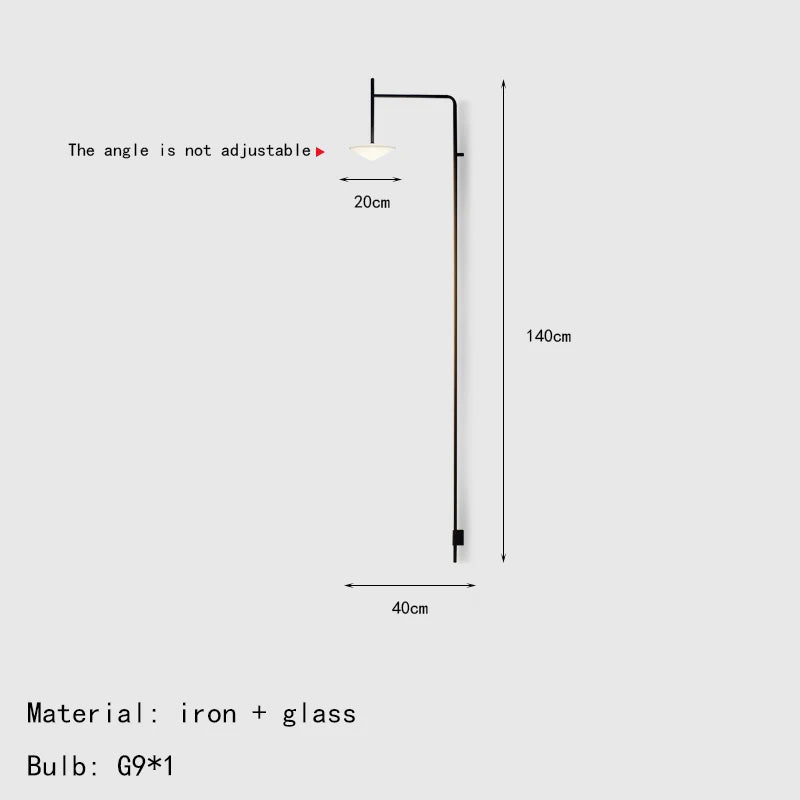 Premium Wall Lamp Plug with G9