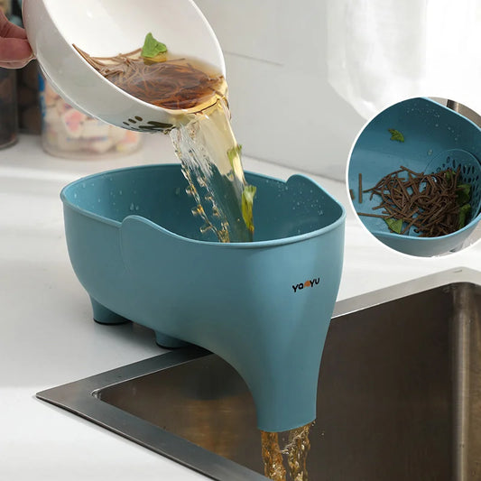 Elephant Shaped Sink Strainer