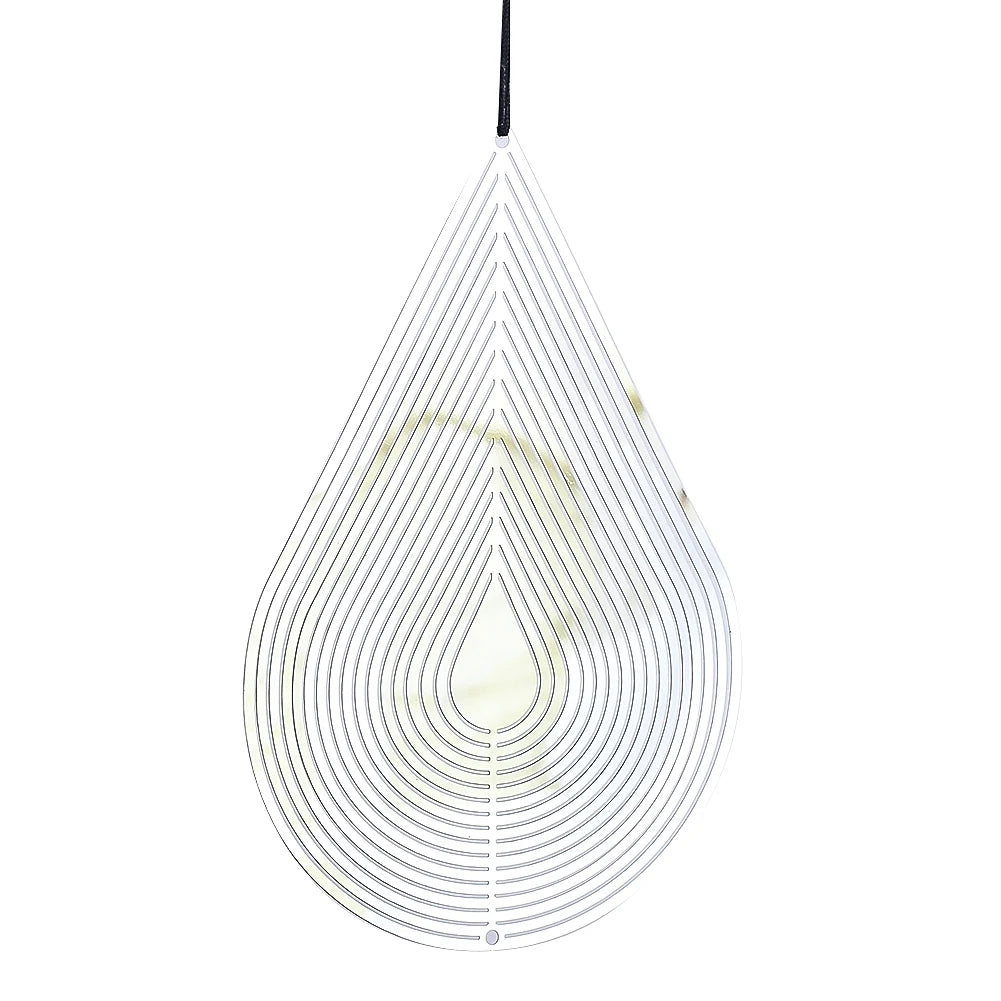 Iridescent Reflective Stainless Water Windspinner