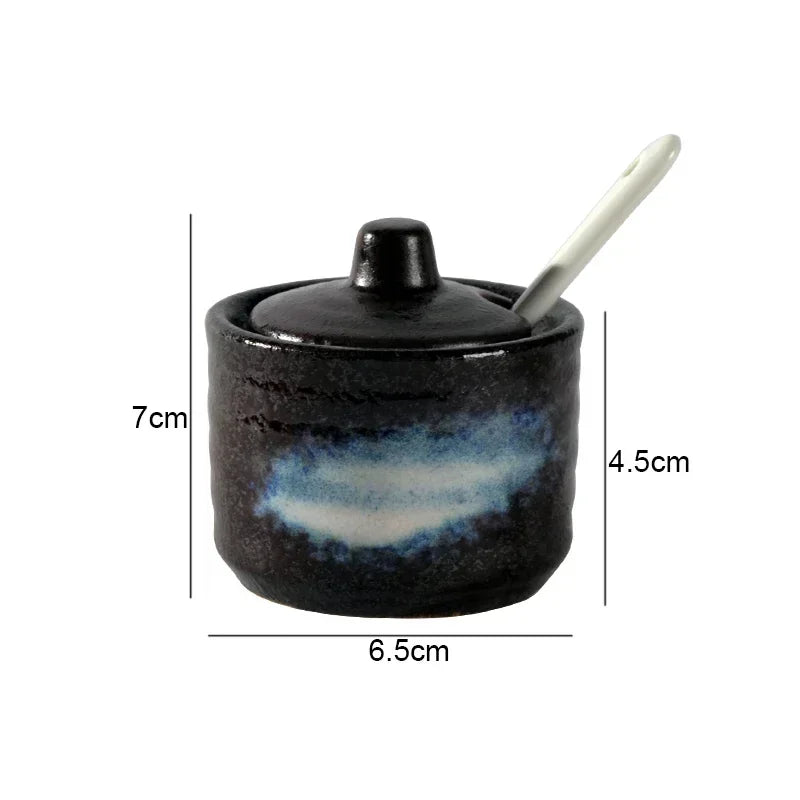 Multifunctional Ceramic Seasoning Jars