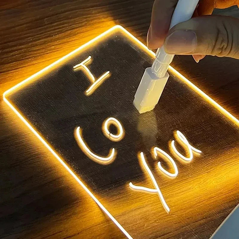 LED Drawing Board Night Light