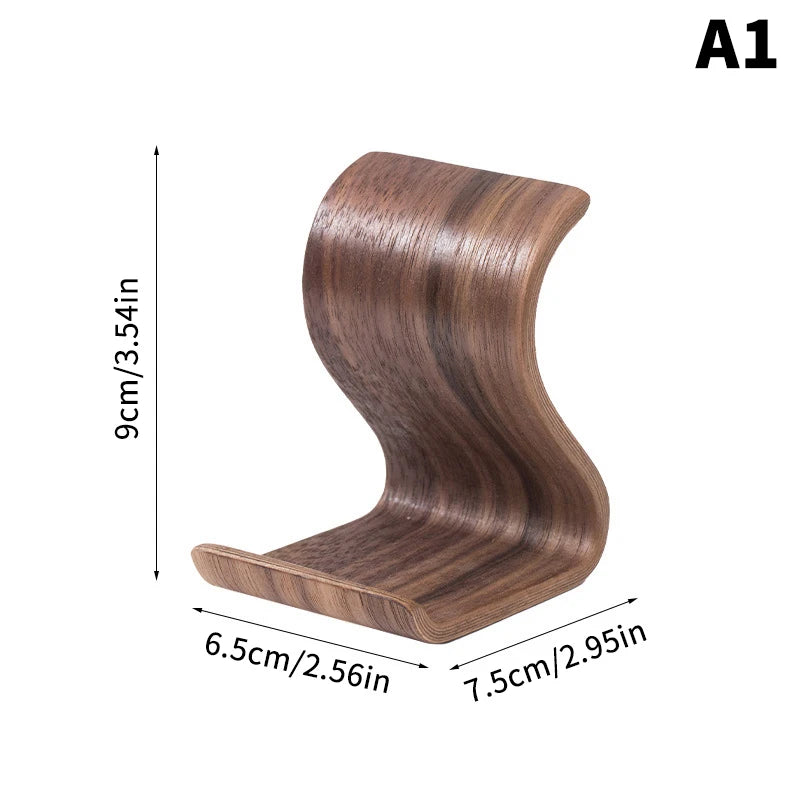 Multifunctional Solid Wood Desk Holder