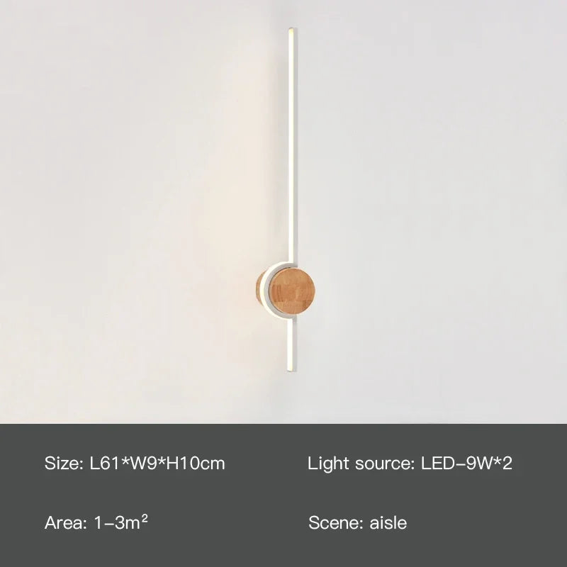 Timber Wood Wall Light