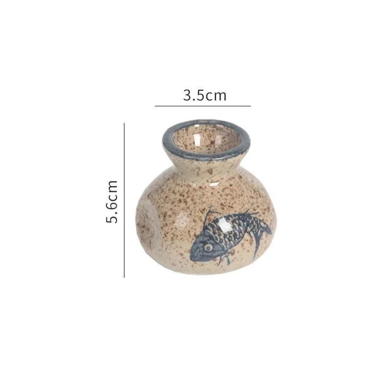 Handcrafted Ceramic Toothpick Dispenser