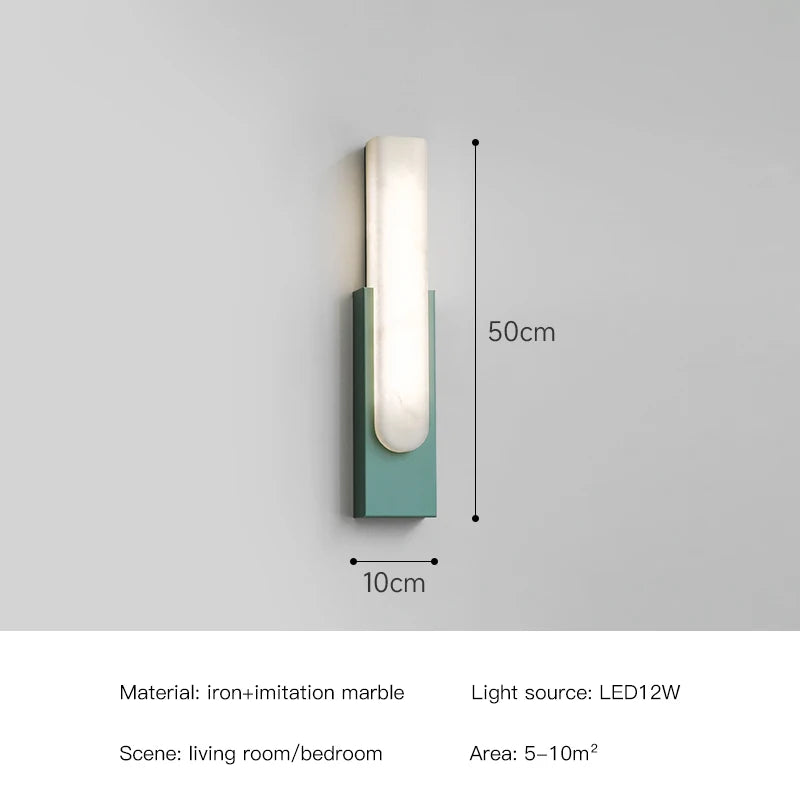 Marble Texture LED Wall Lamp