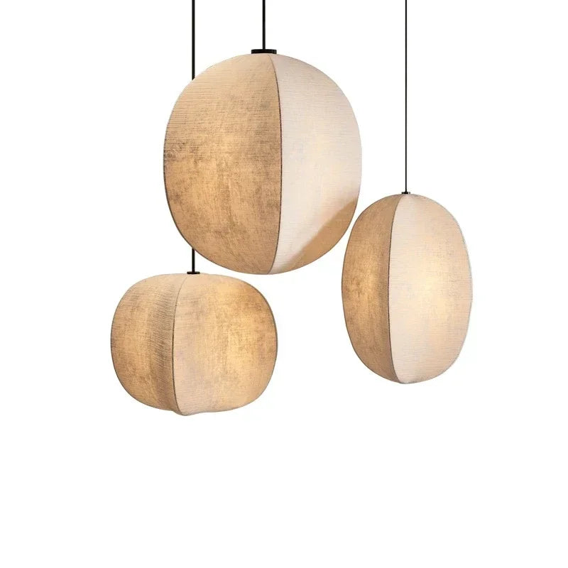 Linen LED Pendant Ambient Light