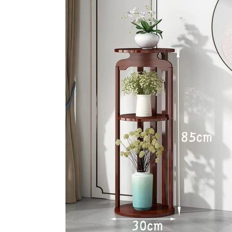 Chinese Style Round Flower Stand