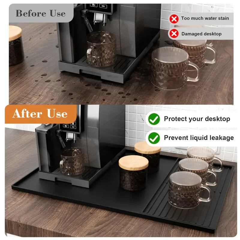 Silicone Espresso Bar Mat Protector