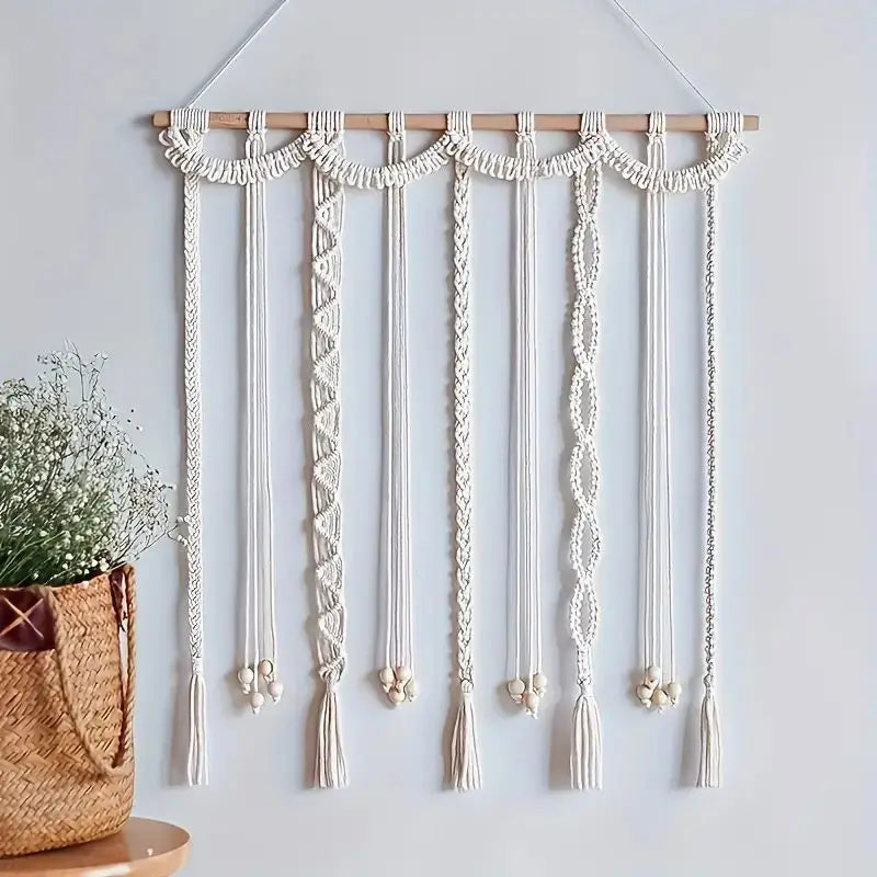 Boho Photo Clips Tassel Display
