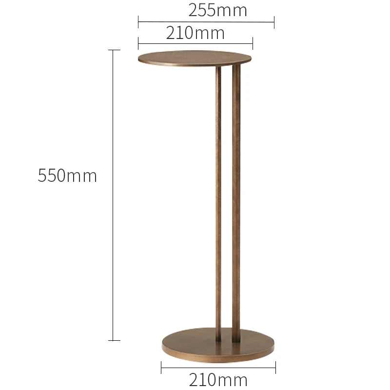 Gold Finish Coffee Table