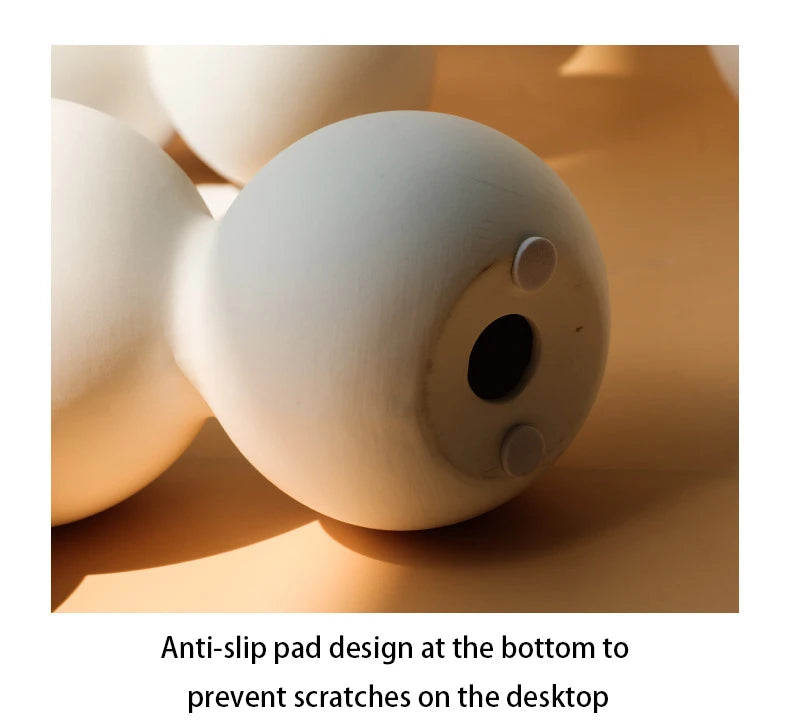White Porcelain Decor Vases