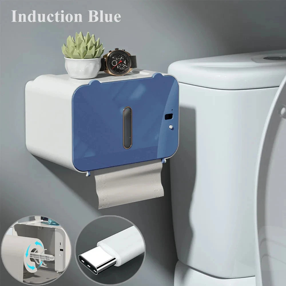 Industrial Grade Induction Toilet Paper Holder