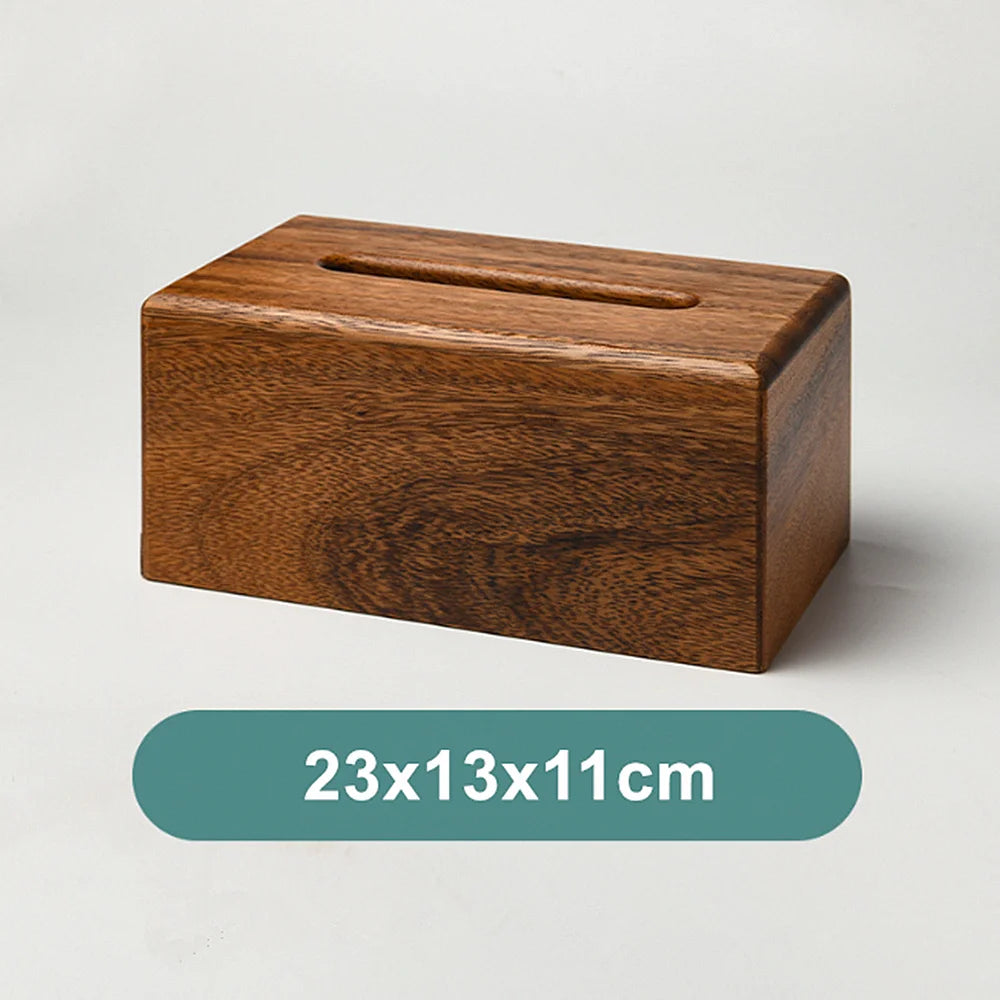 Walnut Tissue Dispenser Luxury