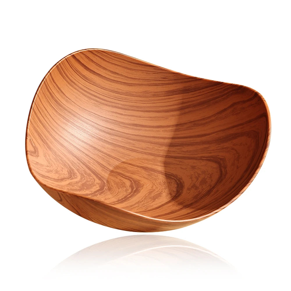 Wood Grain Fruit Plate
