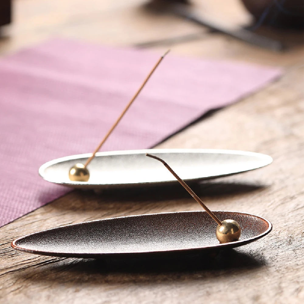 Ceremonial Copper Incense Holder