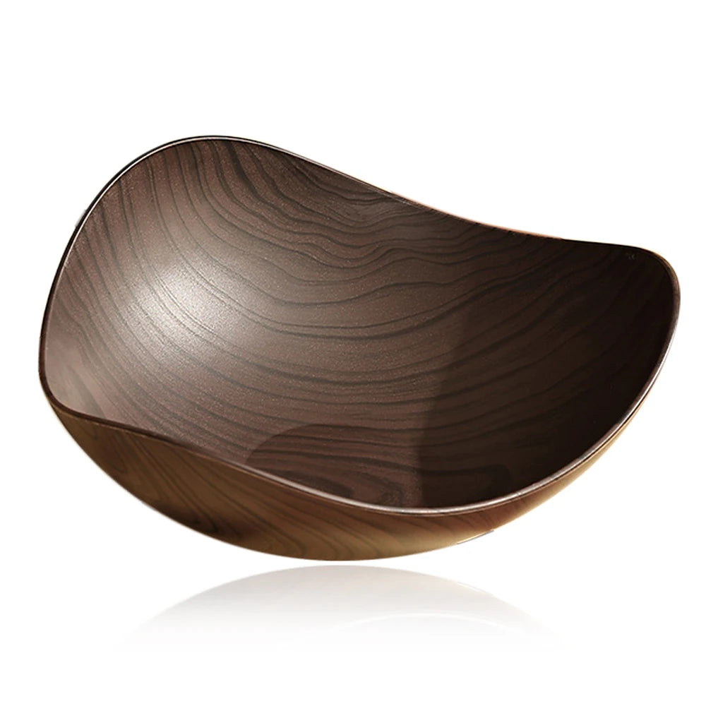 Wood Grain Fruit Plate