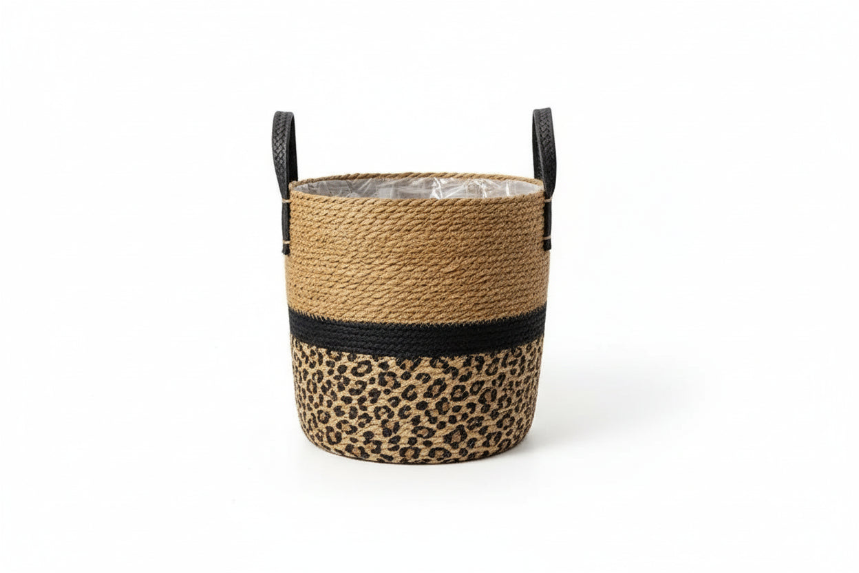 Handwoven Seagrass Planter