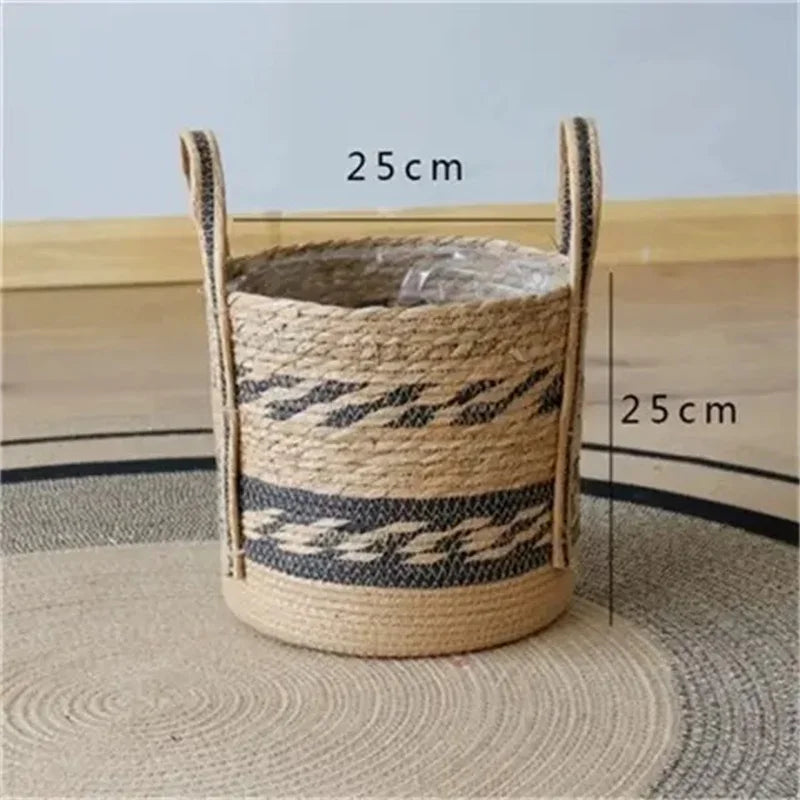 Handwoven Seagrass Planter