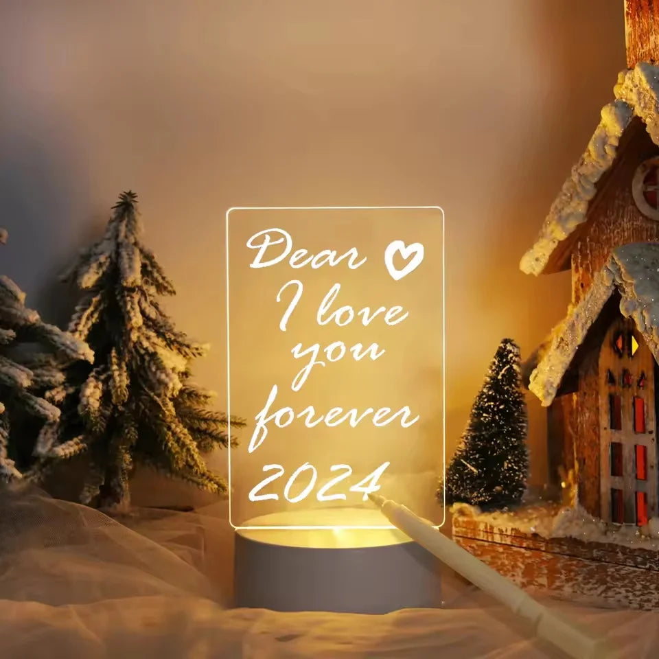 LED Drawing Board Night Light