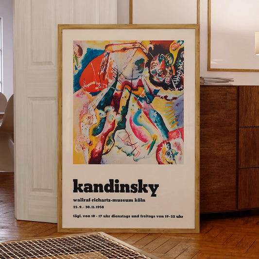Modern Kandinsky Abstract Wall Art