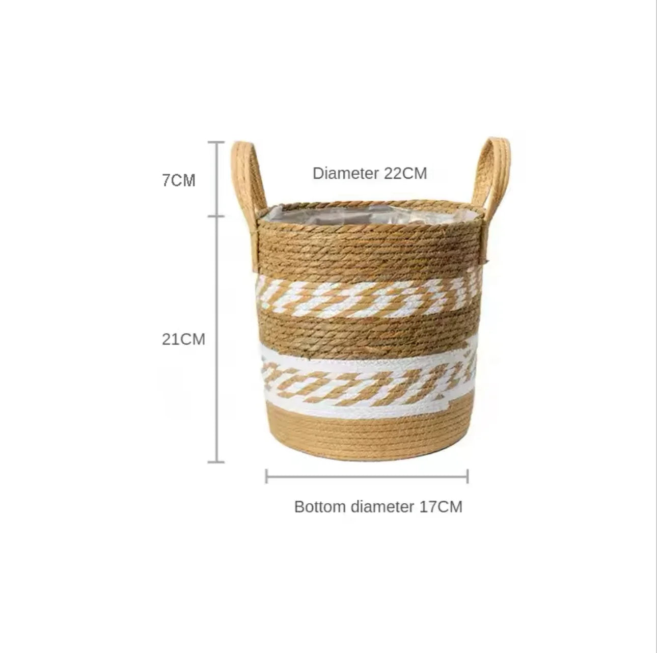 Wicker Handwoven Planter