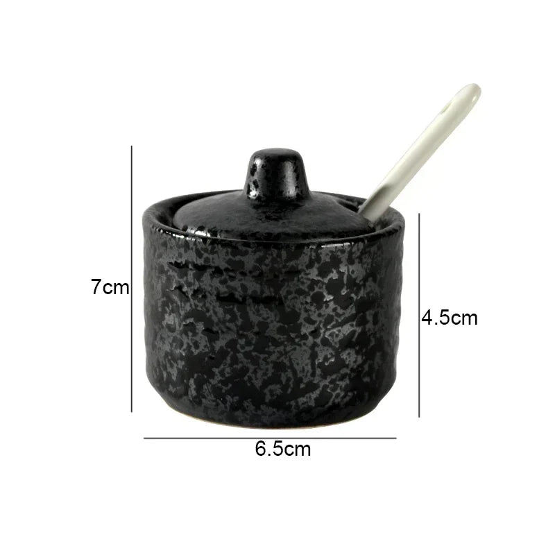 Multifunctional Ceramic Seasoning Jars