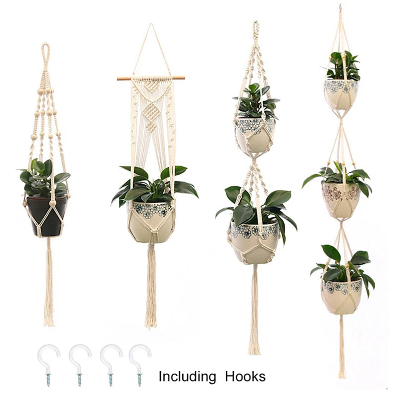 Hanging Macrame Plant Holder