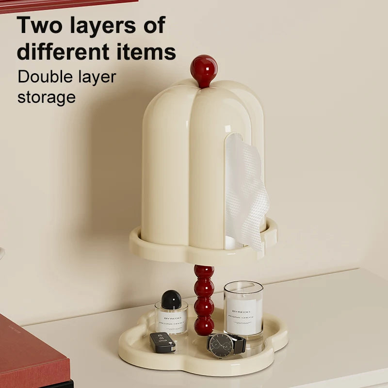 French Retro Tissue Box Luxury Design