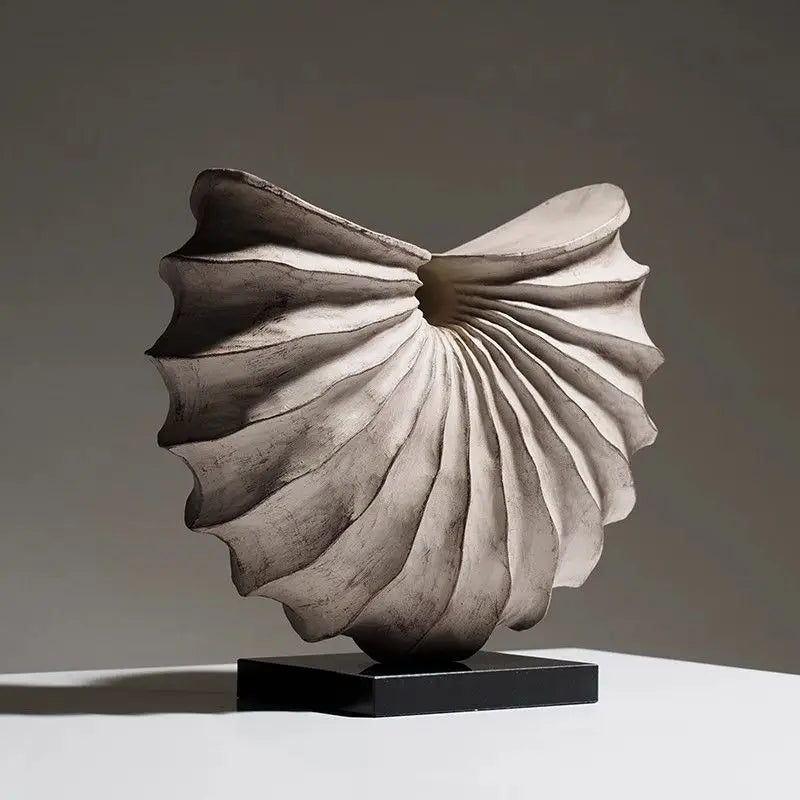 Resin Conch Sculpture